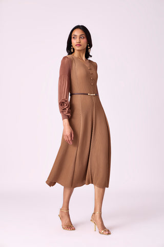Rosalie Dress - Mocha