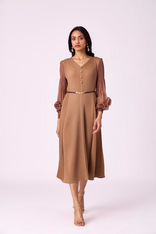 Rosalie Dress - Mocha