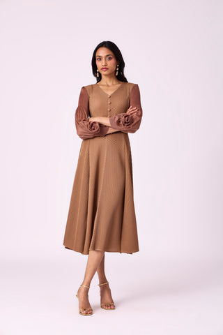 Rosalie Dress - Mocha