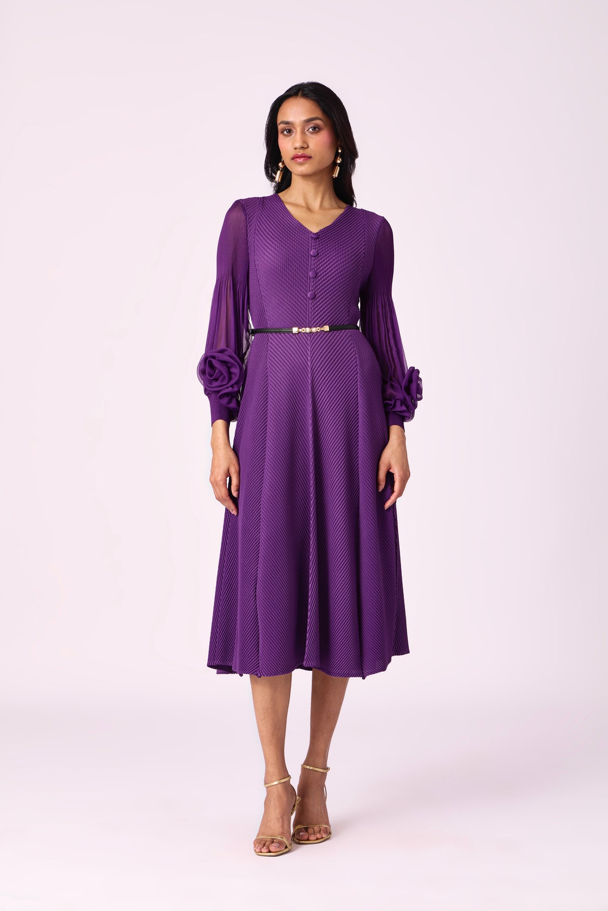 Rosalie Dress - Purple