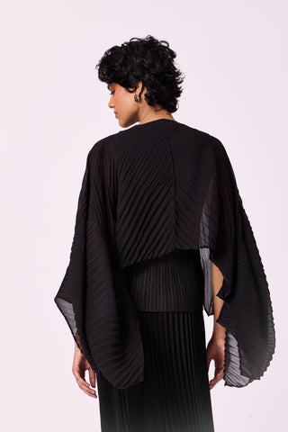 Nadia A-Line Top - Black