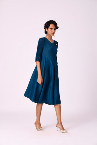 Felicia Dress - Teal