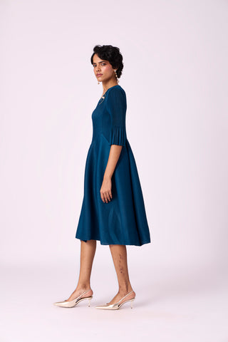 Felicia Dress - Teal
