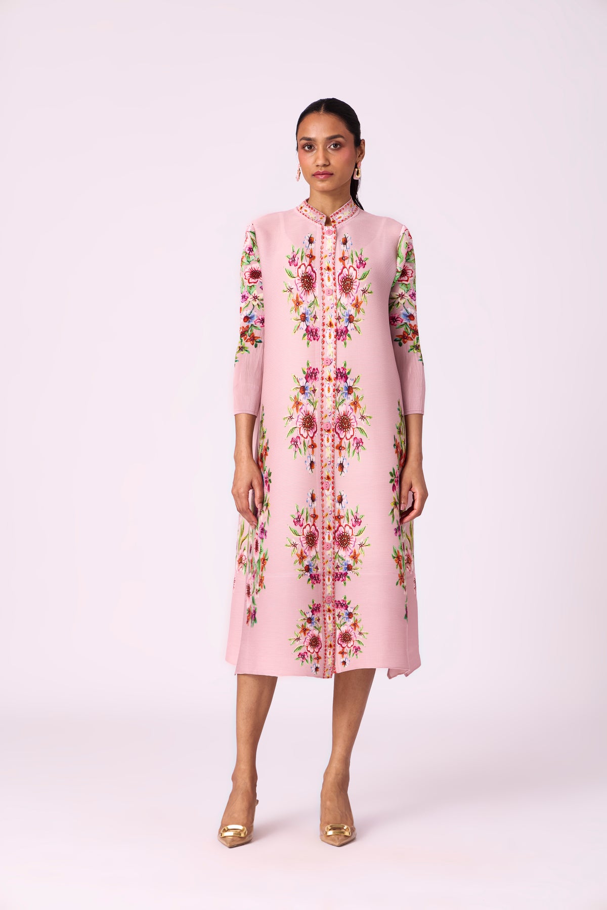 Rory Print Dress - Pink