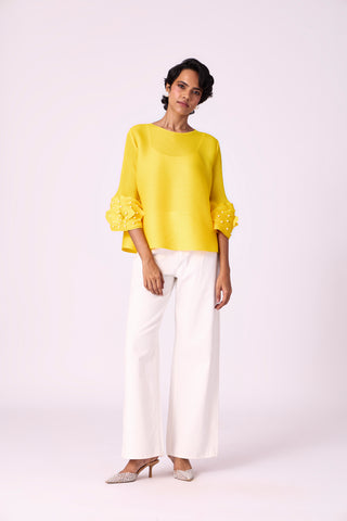Trudy Top - Yellow