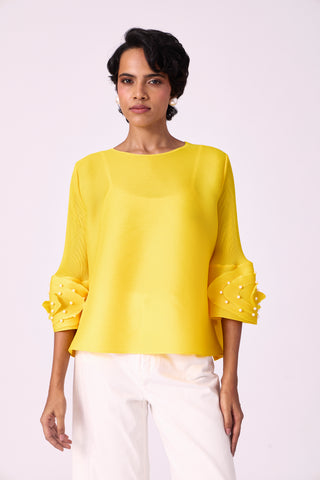 Trudy Top - Yellow
