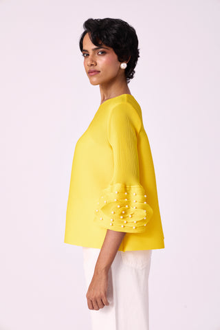 Trudy Top - Yellow