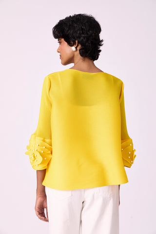 Trudy Top - Yellow