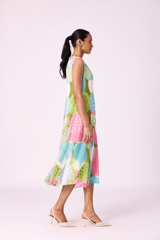 Mirabelle Print Dress - Multicolour