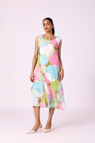 Mirabelle Print Dress - Multicolour