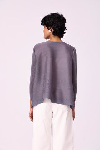 Aliz Floral Shirt - Grey