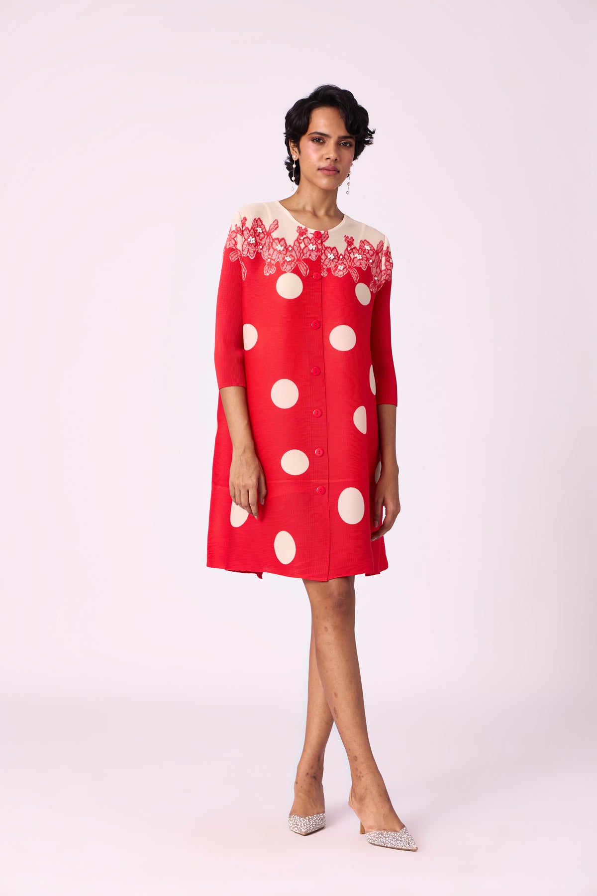 Freya Dress - Red