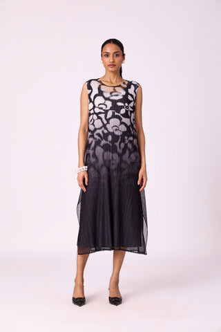 Mirabelle Print Dress - Black