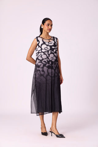 Mirabelle Print Dress - Black
