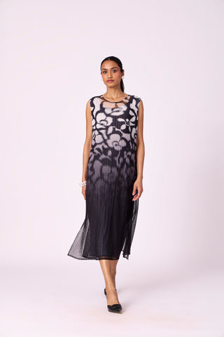 Mirabelle Print Dress - Black