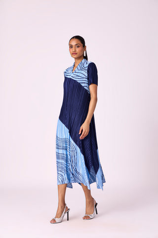 Trista Dress - Blue
