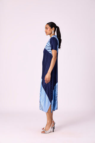 Trista Dress - Blue