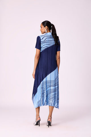 Trista Dress - Blue