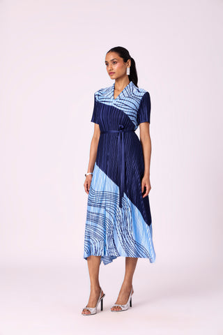 Trista Dress - Blue