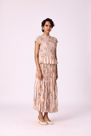 Jade Floral Set - Beige