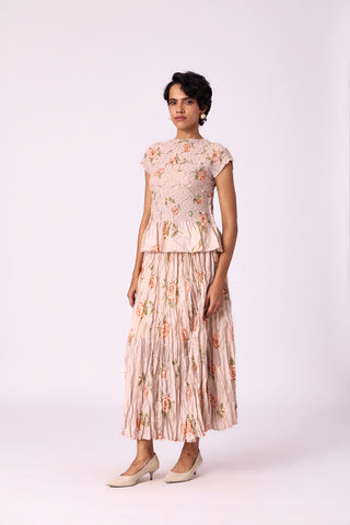 Jade Floral Set - Beige