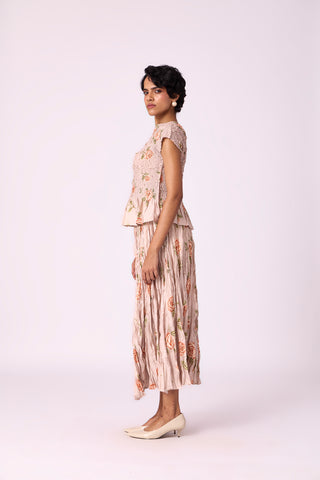 Jade Floral Set - Beige