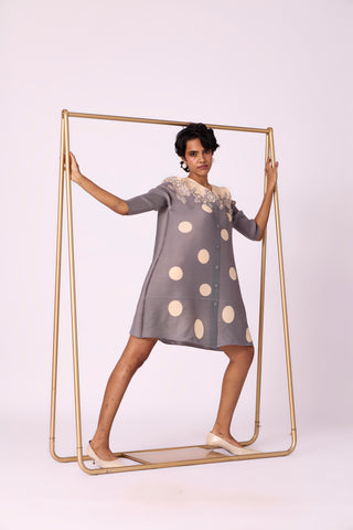 Freya Dress - Grey
