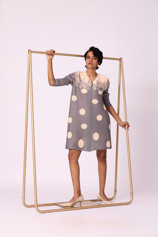 Freya Dress - Grey
