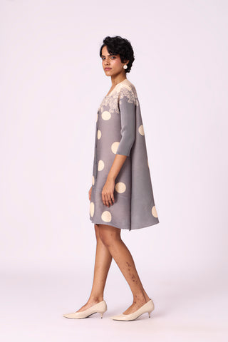 Freya Dress - Grey