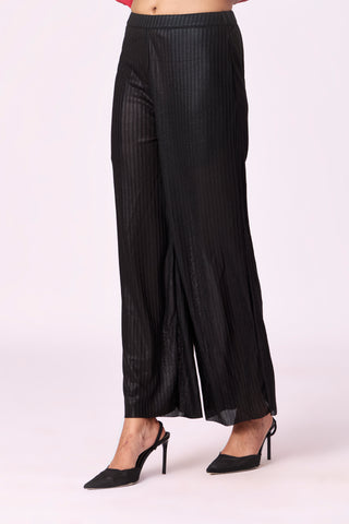 Fiona Pants - Metallic Black