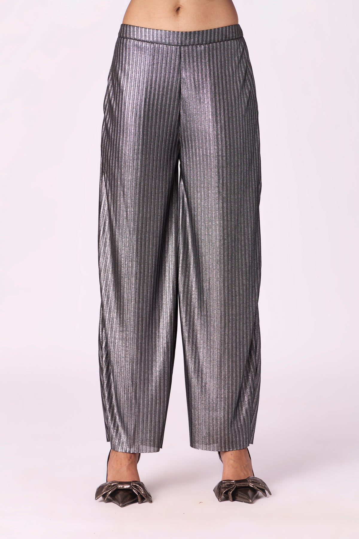 Fiona Pants - Black Silver