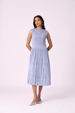 Nadine Dress - Light Blue