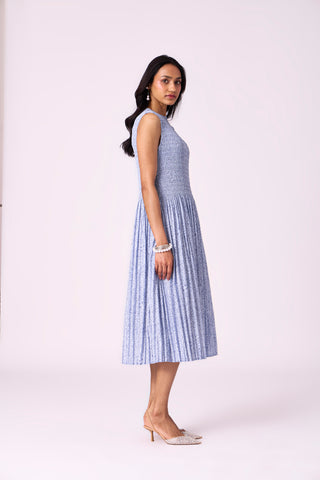 Nadine Dress - Light Blue