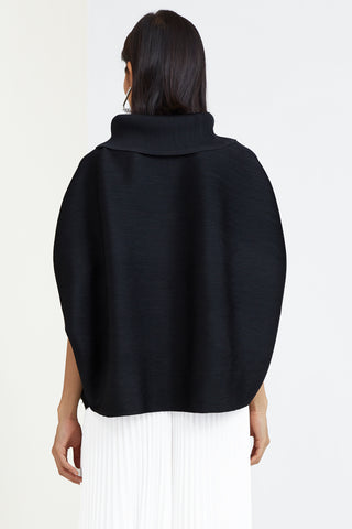 Sloane Pearled Batwing Top - Black