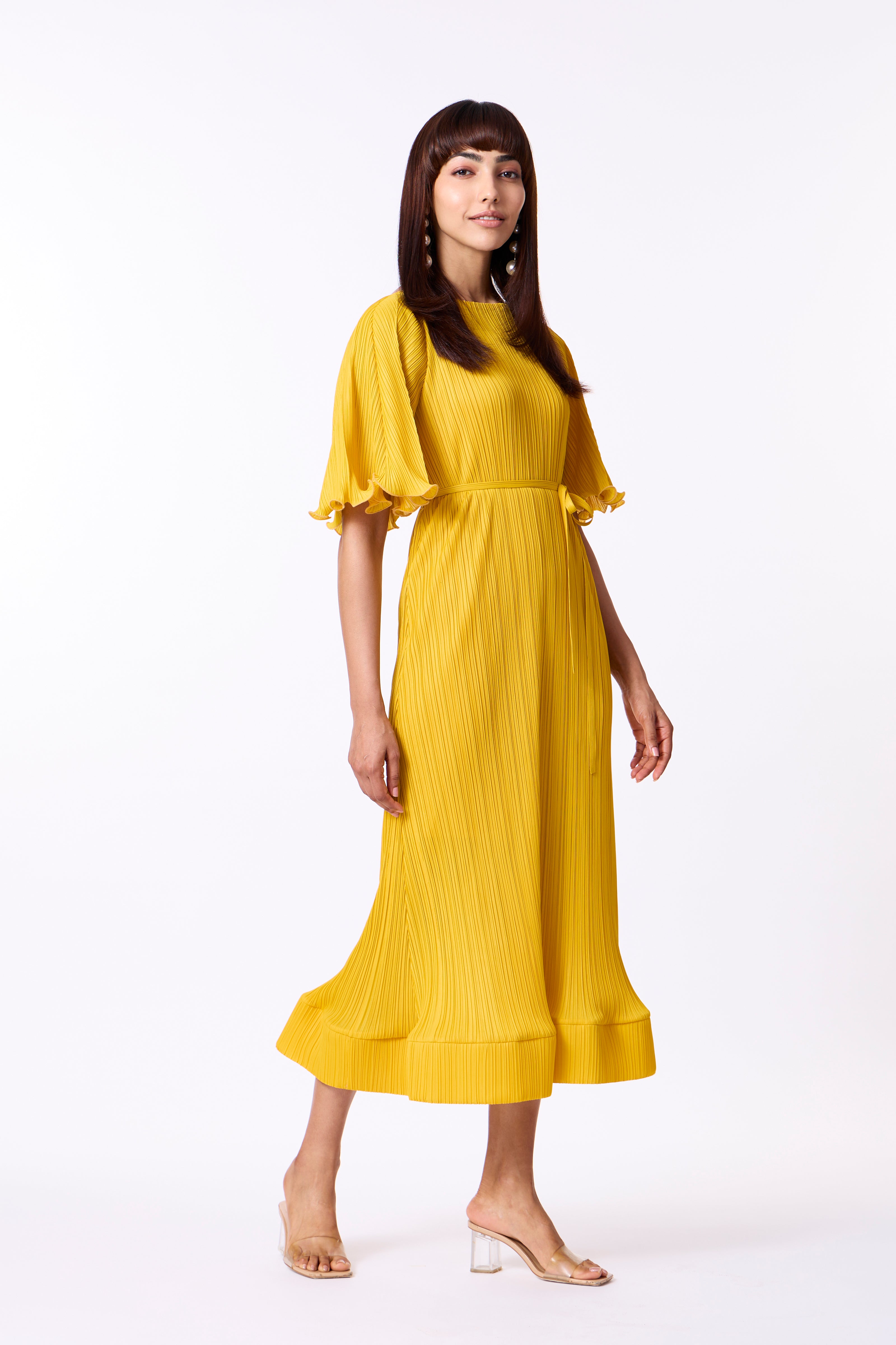 Celestine Dress - Yellow