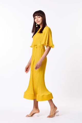 Celestine Dress - Yellow