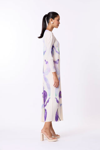 Vivenne Iris Dress - Ivory