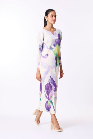 Vivenne Iris Dress - Ivory
