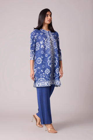 Aari Floral Set - Blue