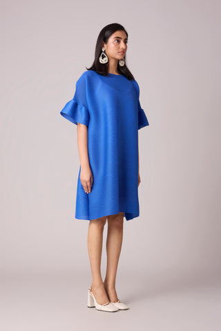 Paulina Dress - Azure Blue