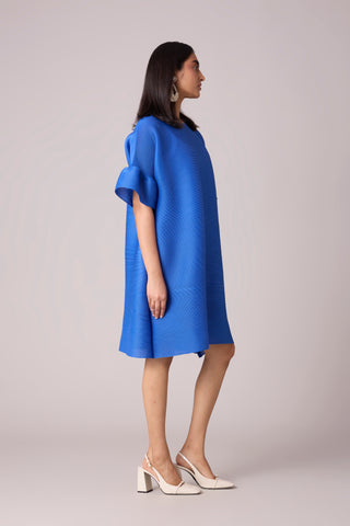 Paulina Dress - Azure Blue