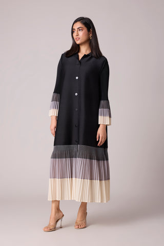 Betsy Shirt Dress - Black