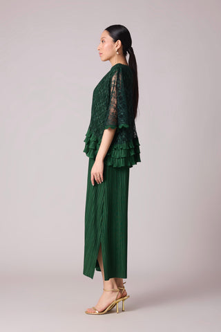 Gaby Dress - Dark Green