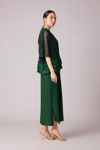 Gaby Dress - Dark Green