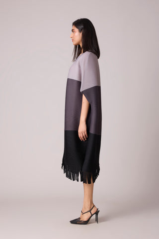 Ira Shift Dress - Monochrome