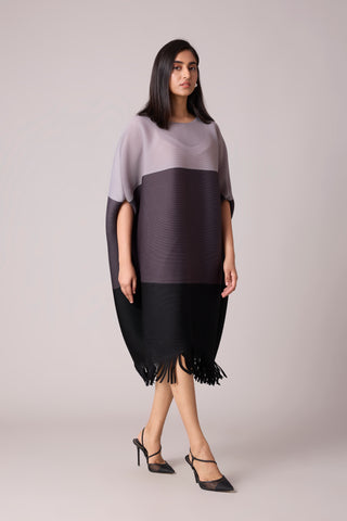 Ira Shift Dress - Monochrome