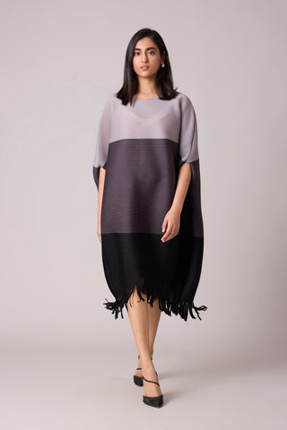 Ira Shift Dress - Monochrome