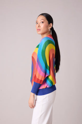 Pixie Heart Print Top - Multicolour