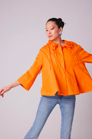 Fiorella Shirt - Light Orange