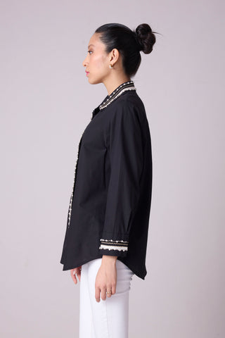 Simone Shirt  - Black